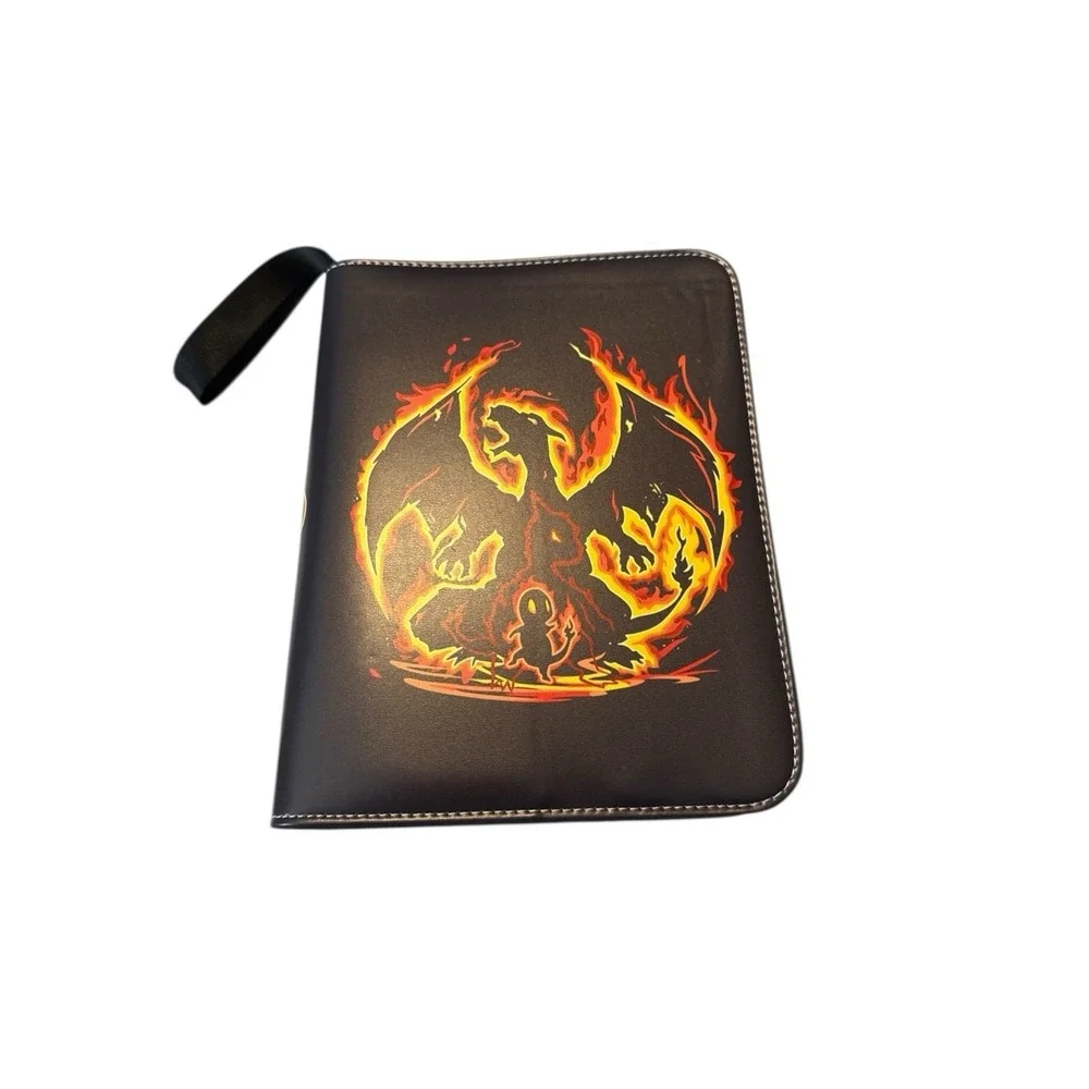 Charmander Bulbasaur Evolution Card Binder Album Collection 400 Pocket Card‎